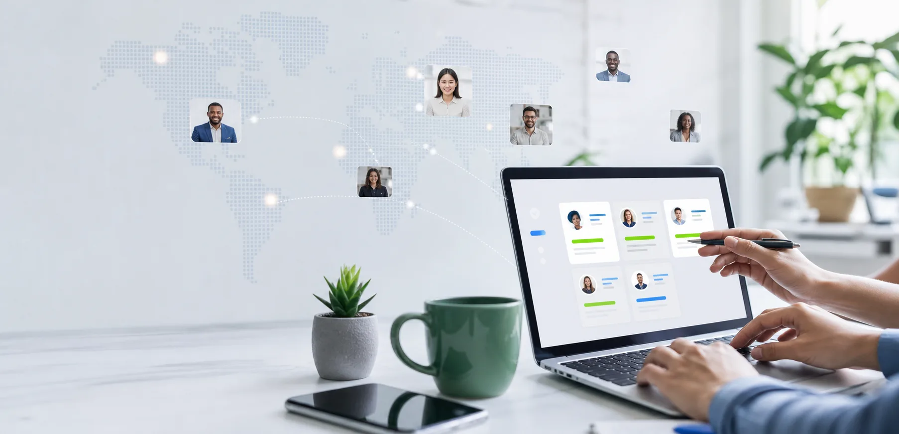 Global talent hiring platform